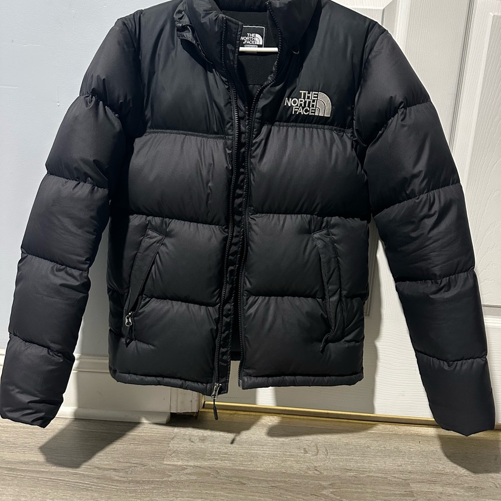 The North Face Charcoal Puffer Jacket